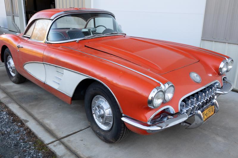 1958 SIGNET RED Chevy Corvette Convertible