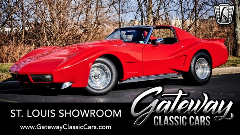 red 1972 Corvette T-Top id:87882