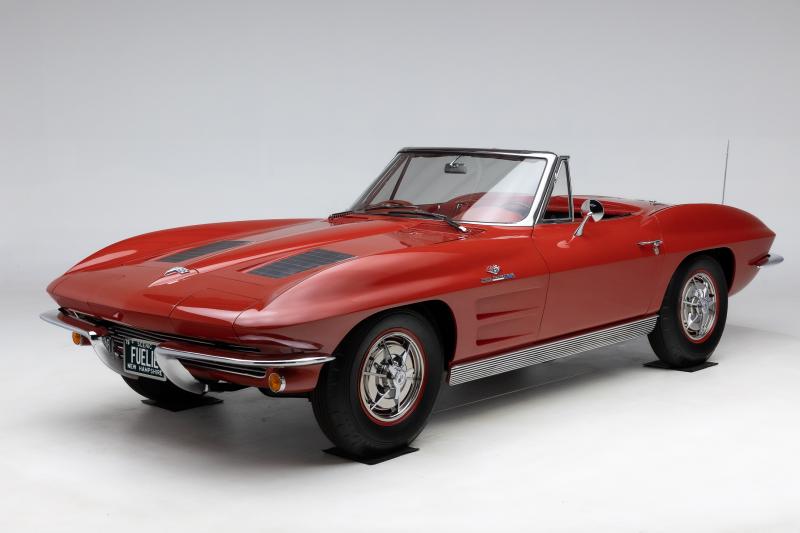 1963 RIVER SIDE RED Chevy Corvette Convertible
