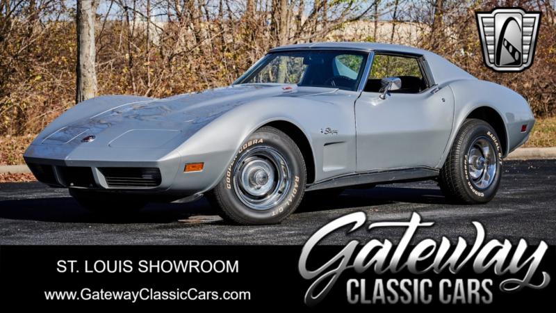 Gray 1974 Corvette T-Top id:90580