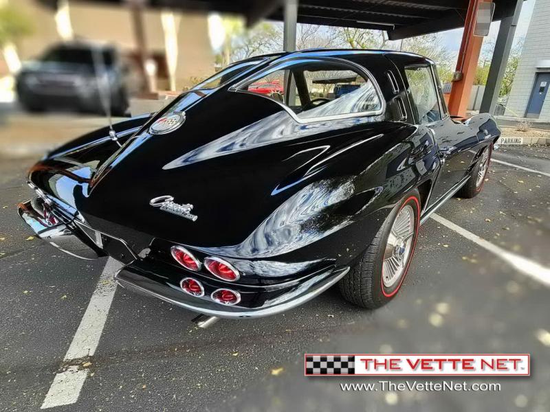 1963 Black Chevy Corvette Coupe