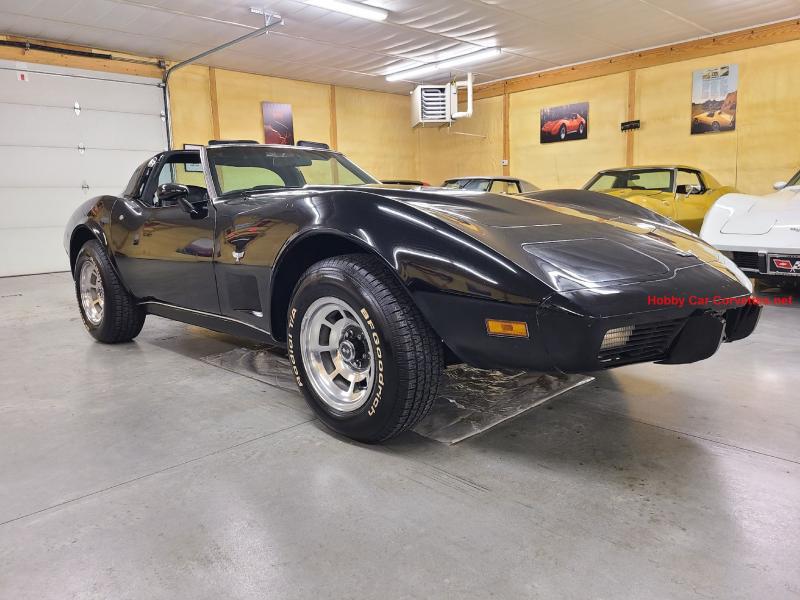 1979 Black Chevy Corvette T-Top