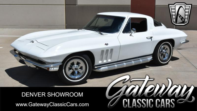 White 1965 Corvette Coupe id:90875