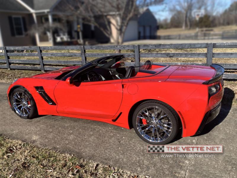 Torch Red 2016 Corvette Convertible id:90926