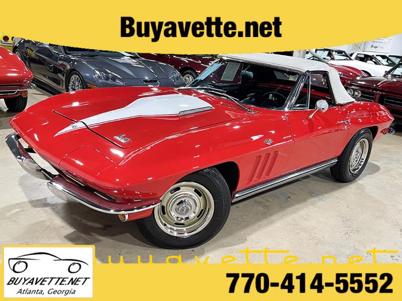 Red 1965 Corvette Convertible id:90931