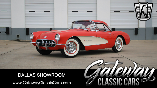 1957 Red Chevy Corvette Convertible