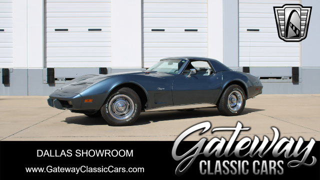 Grey 1975 Corvette T-Top id:90985