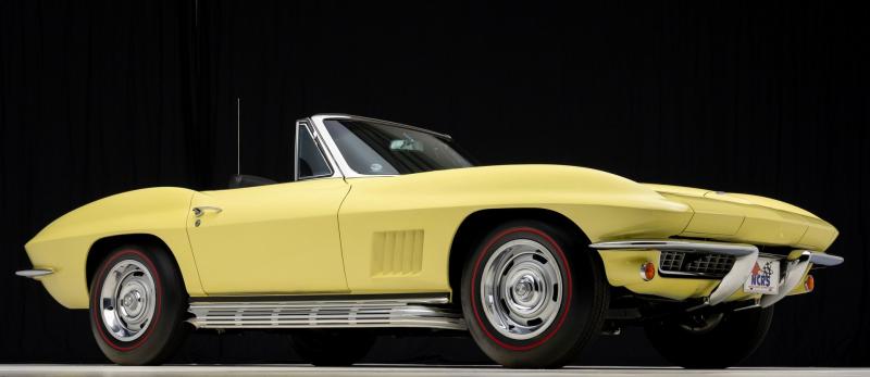 Sunfire Yellow 1967 Corvette Convertible id:90988
