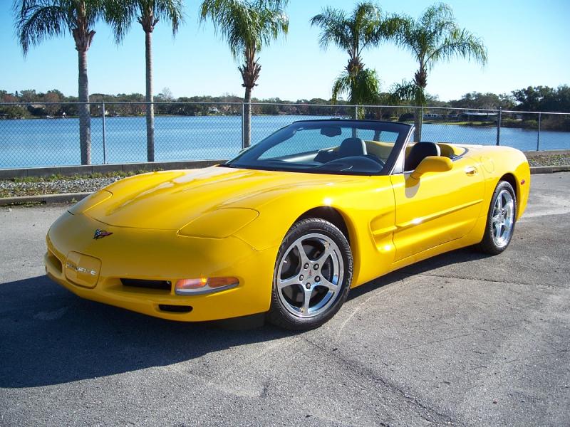 Millennium Yellow 2004 Corvette Convertible id:91000