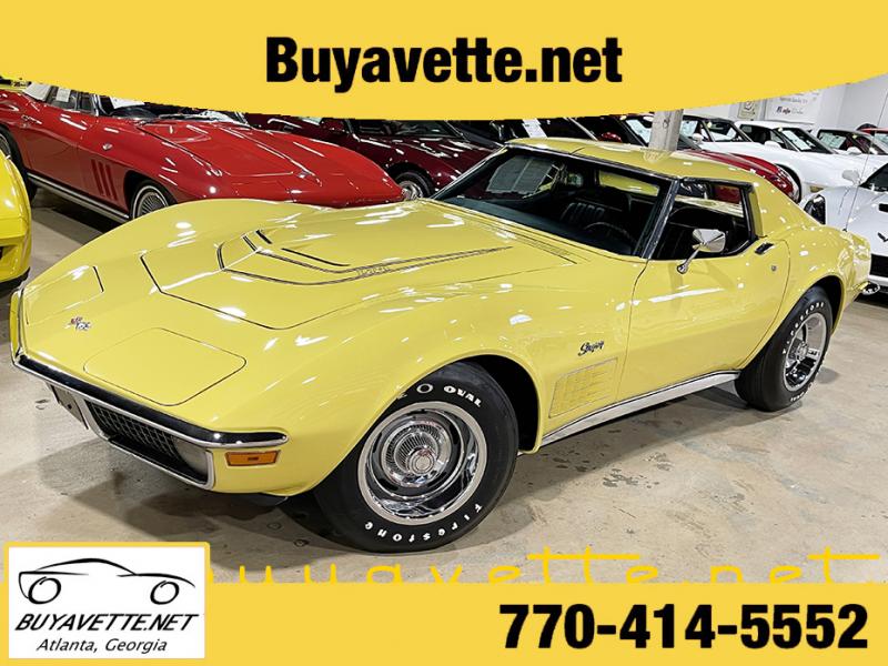 Daytona Yellow 1970 Corvette Coupe id:91016