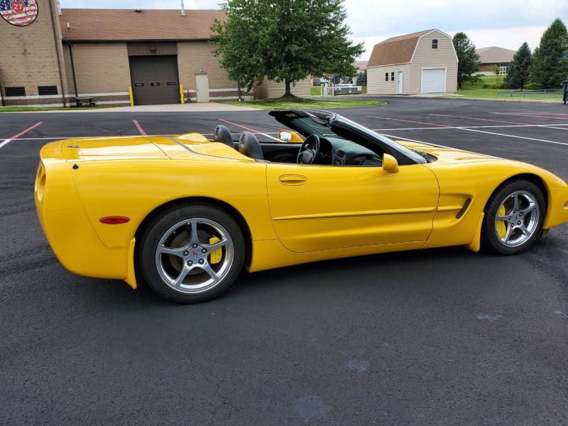 Awesome Millennium Yellow Convertible