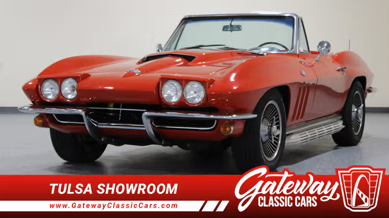1965 Rally Red Chevy Corvette Convertible