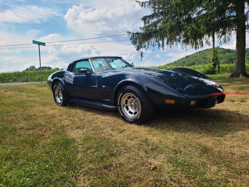 1979 Blue Chevy Corvette T-Top