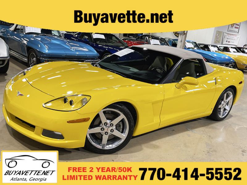 2006 Velocity Yellow Chevy Corvette Convertible