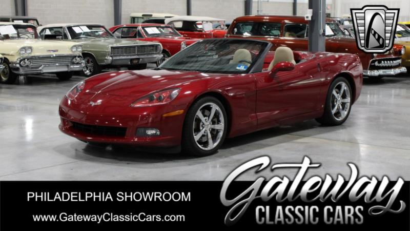 2008  RED Chevy Corvette Convertible
