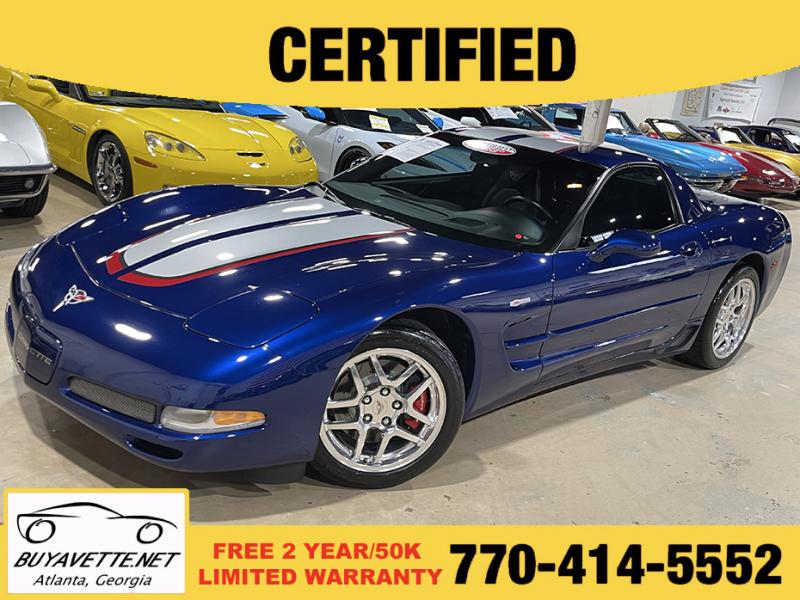 2004 Lemans Blue Chevy Corvette HardTop