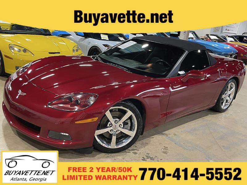 2008 Crystal Red Chevy Corvette Convertible