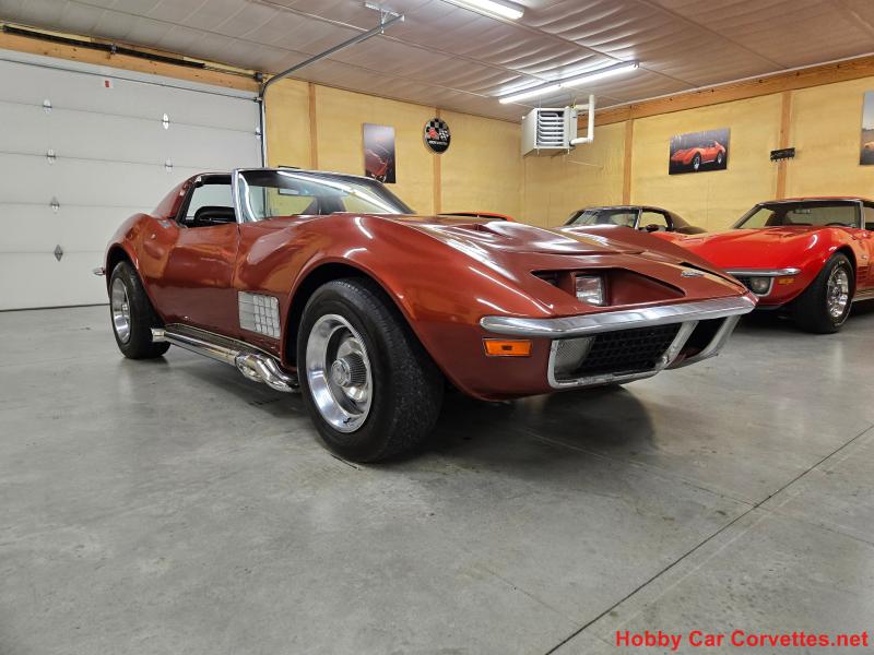 1972 Dark Red Chevy Corvette T-Top