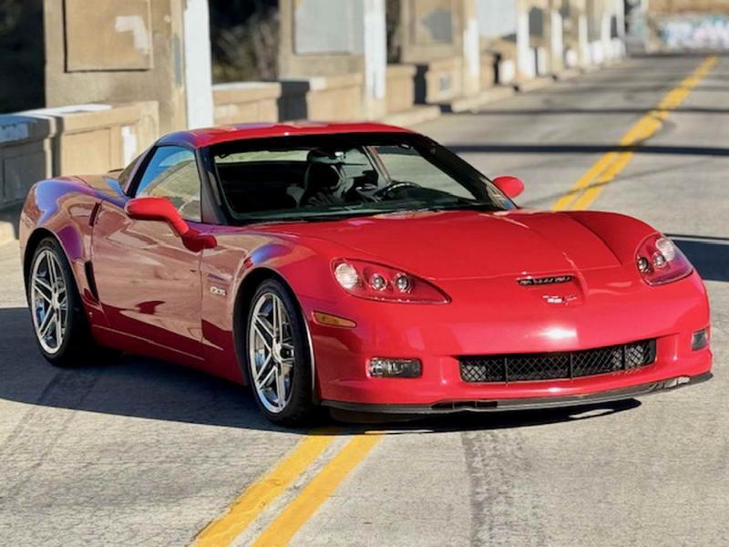 2008 Red Chevy Corvette HardTop
