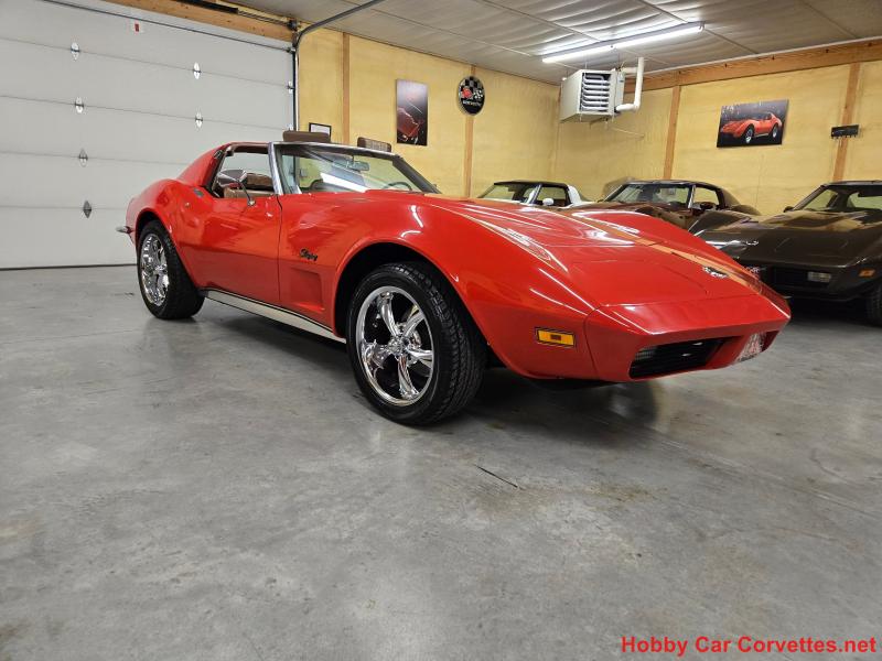 1973 Red Chevy Corvette T-Top