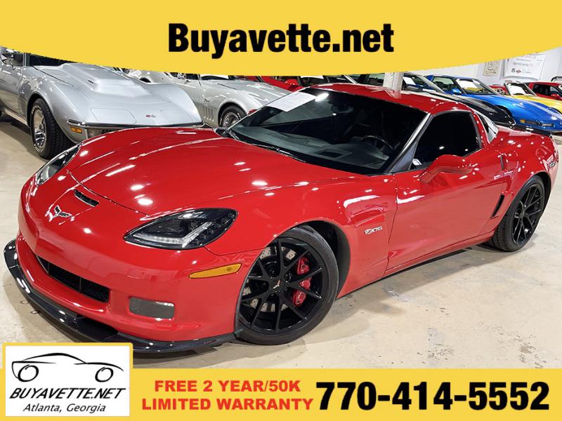 2007 Victory Red Chevy Corvette HardTop