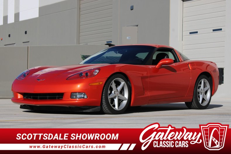 2011 Orange Chevy Corvette Coupe