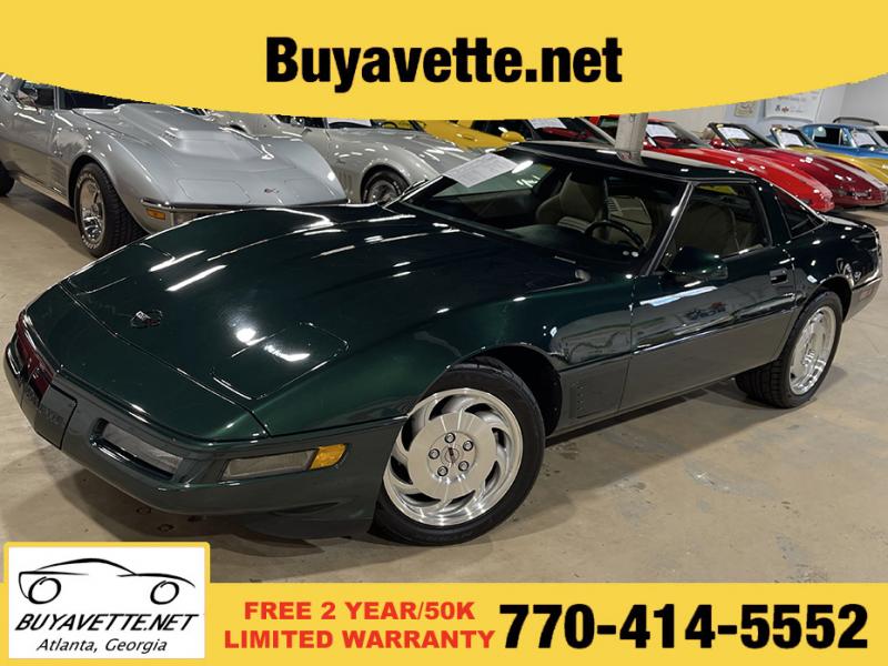 1996 Polo Green Chevy Corvette Coupe
