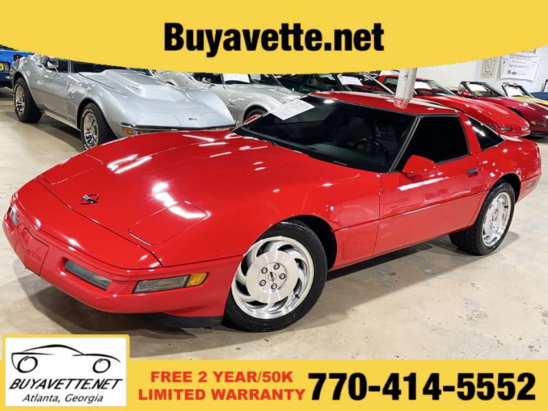 1996 Torch Red Chevy Corvette Coupe