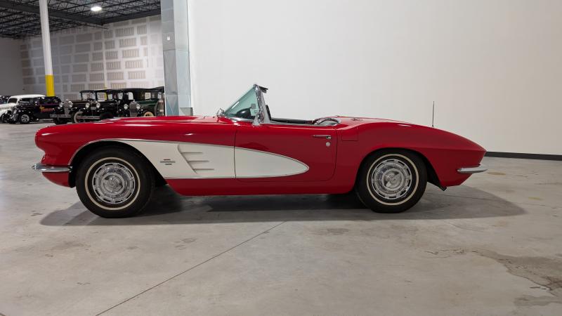 1961 Red Chevy Corvette Convertible