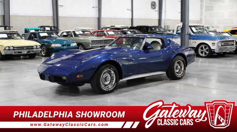 1977 BLUE Chevy Corvette T-Top