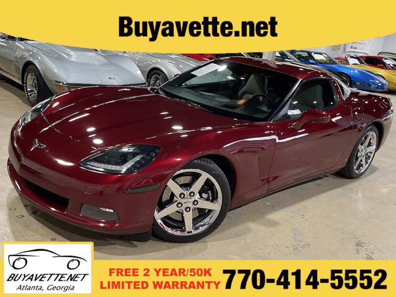 2007 Monterey Red Chevy Corvette Coupe