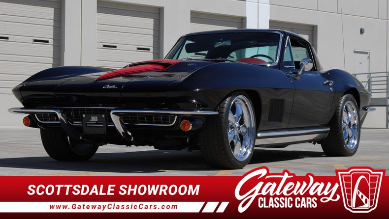 1967 Black Cherry  Chevy Corvette Coupe