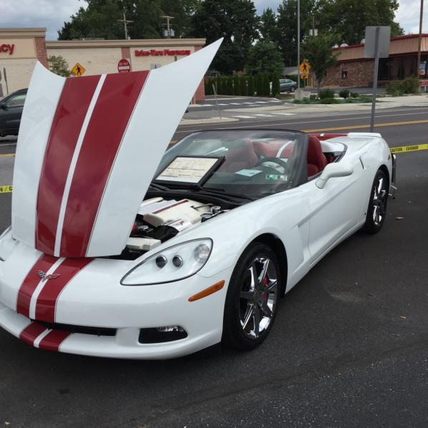 2008 ARCTIC WHITE Chevy Corvette Convertible
