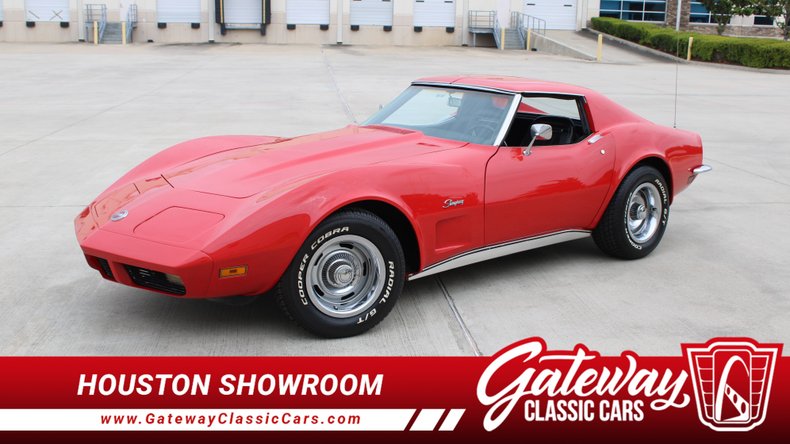 1973 Red Chevy Corvette T-Top