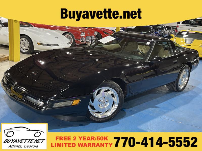1996 Black Chevy Corvette Coupe