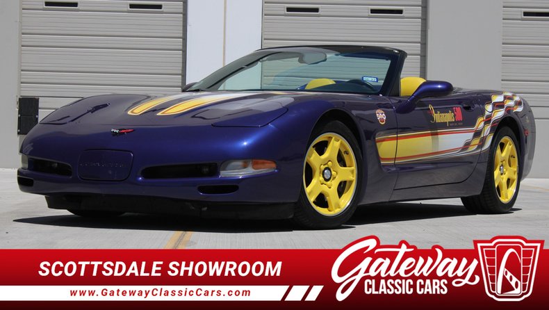 1998 Purple Chevy Corvette Convertible