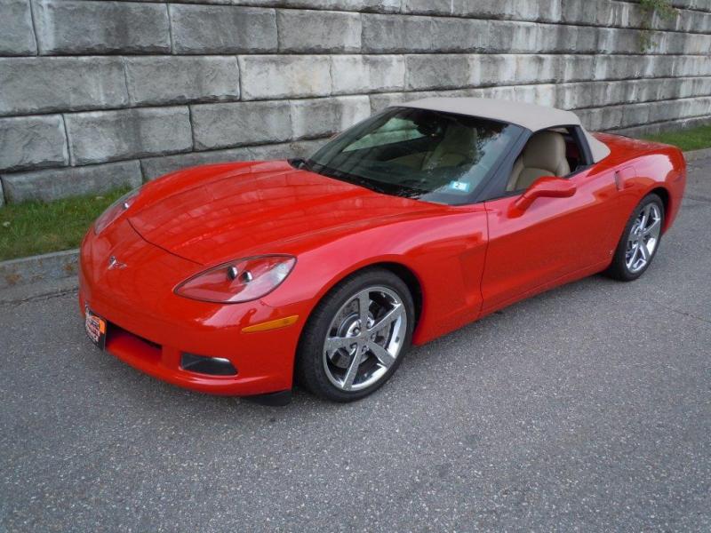 2008 Victory Red Chevy Corvette Convertible