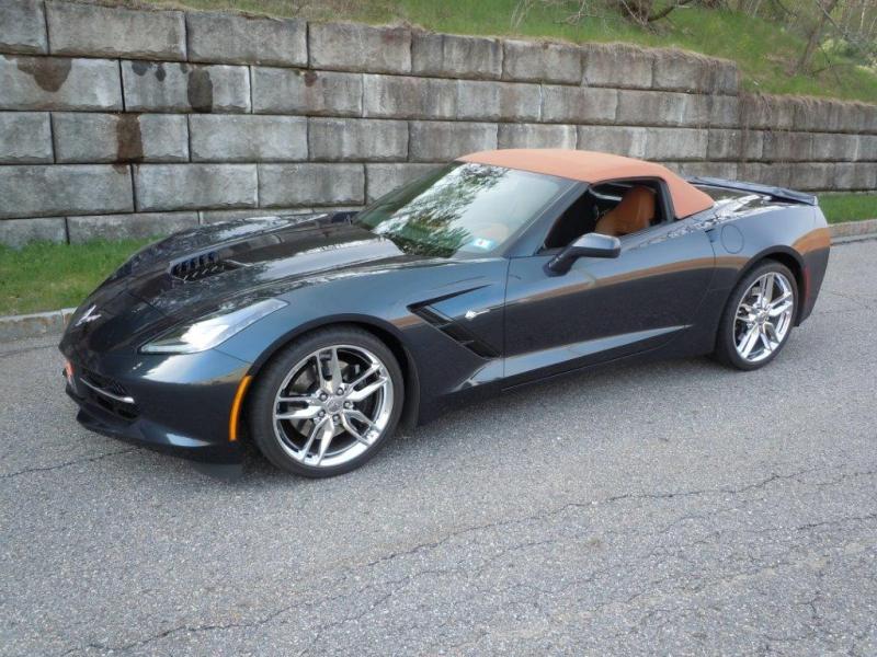 2014 Night Race Blue Chevy Corvette Convertible