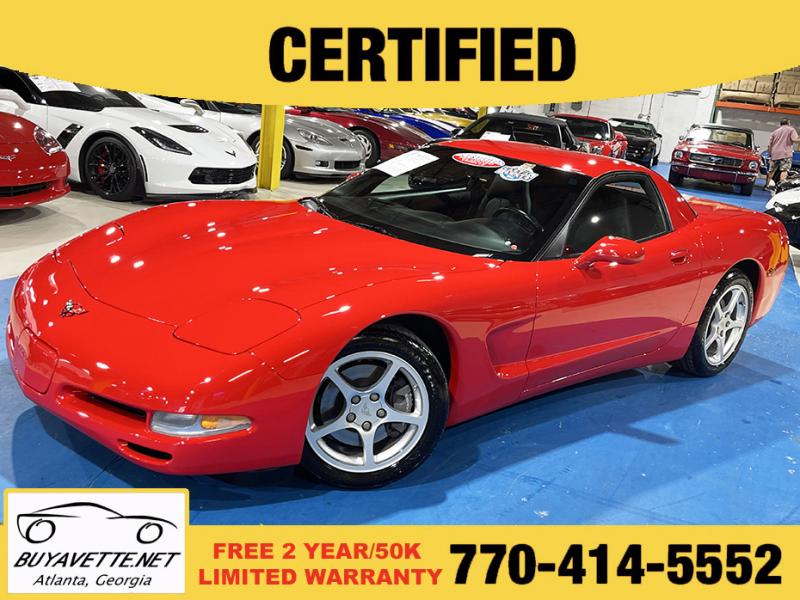2000 Torch Red Chevy Corvette HardTop