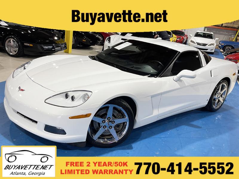 2008 Arctic White Chevy Corvette Coupe