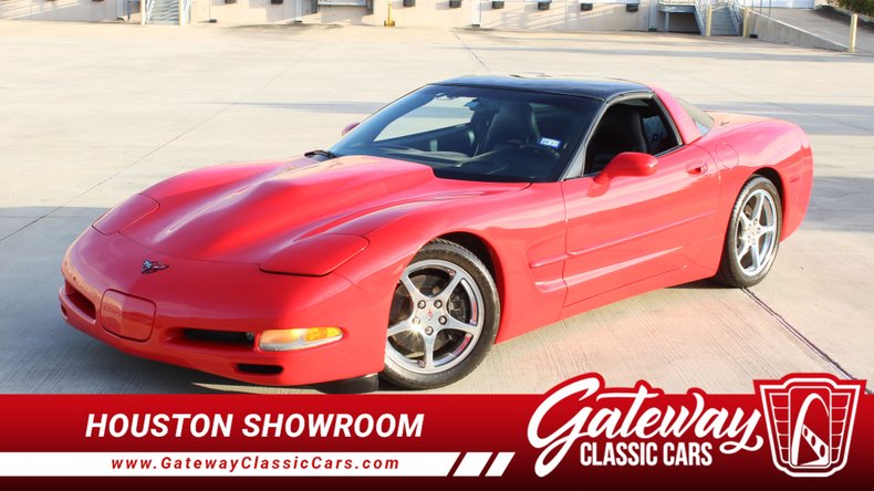 2002 Red Chevy Corvette Coupe