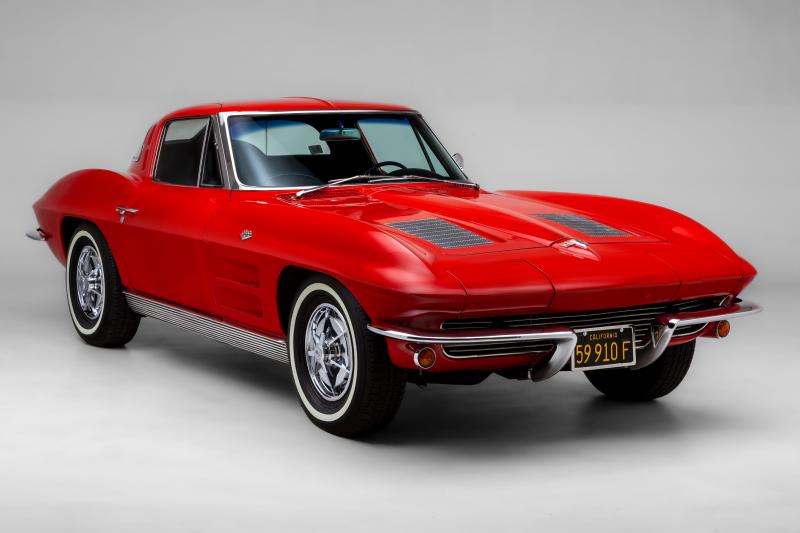 1963 Riverside Red Chevy Corvette Coupe