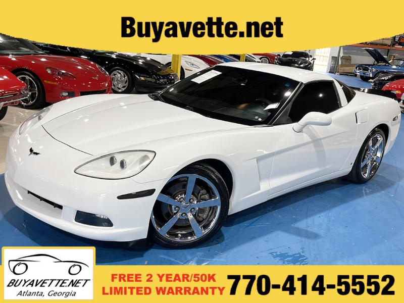 2009 Arctic White Chevy Corvette Coupe
