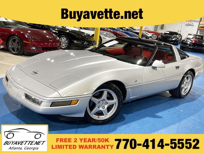 1996 Sebring Silver Chevy Corvette Coupe