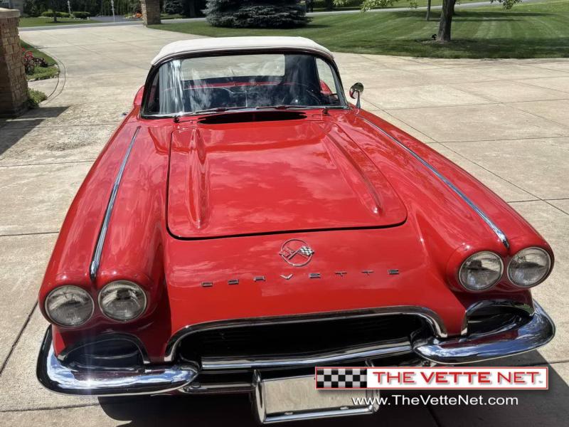 1962 Roman Red Chevy Corvette Convertible