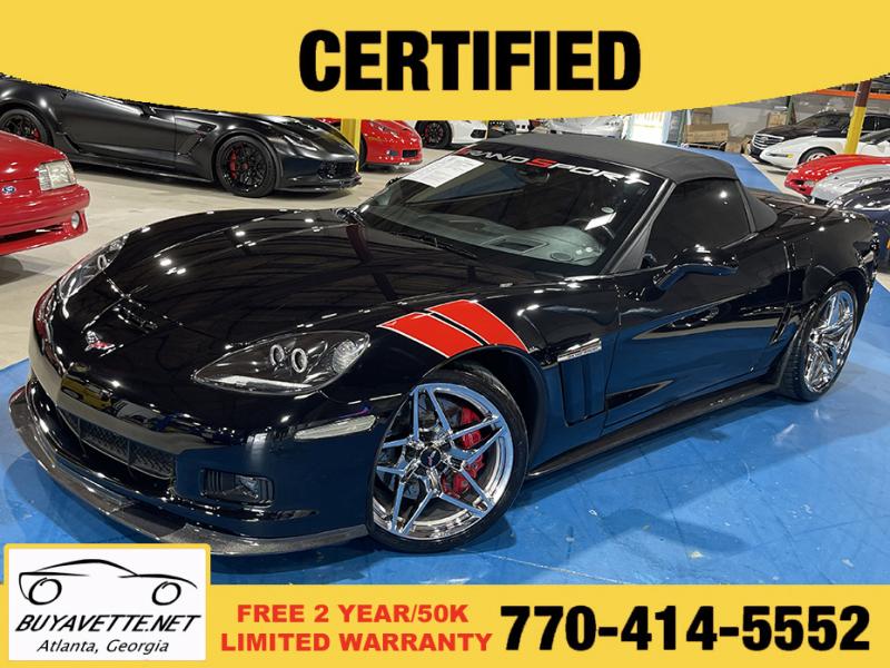 2013 Black Chevy Corvette Convertible