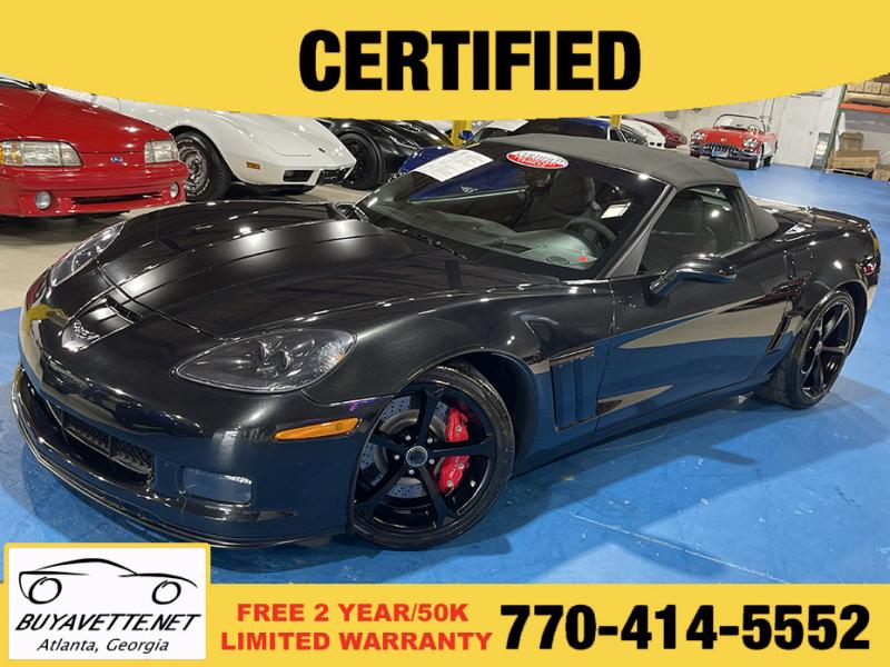 2012 Carbon Flash  Chevy Corvette Convertible