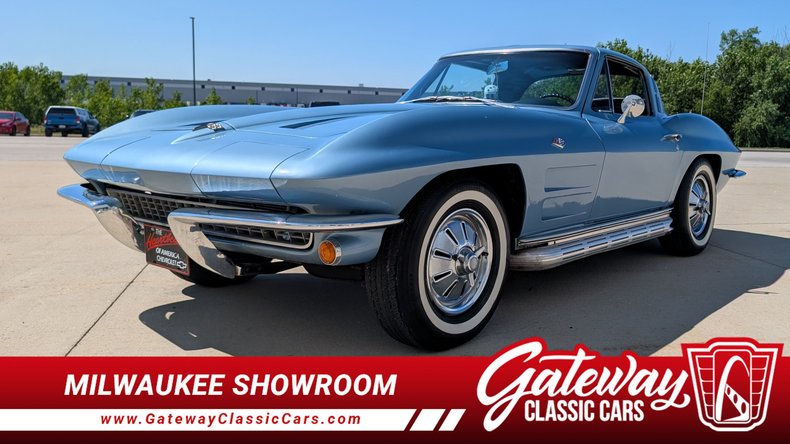 1964 Blue Chevy Corvette Coupe