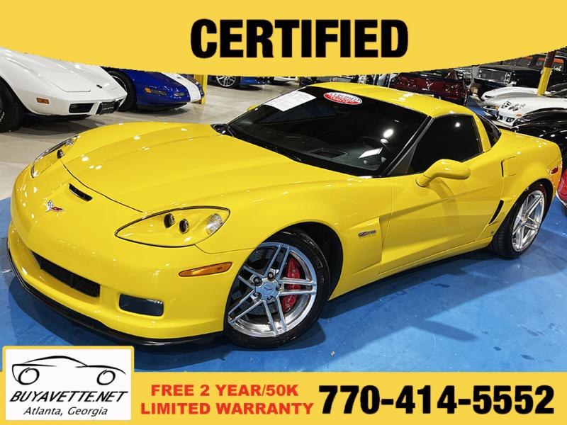 2006 Velocity Yellow Chevy Corvette HardTop