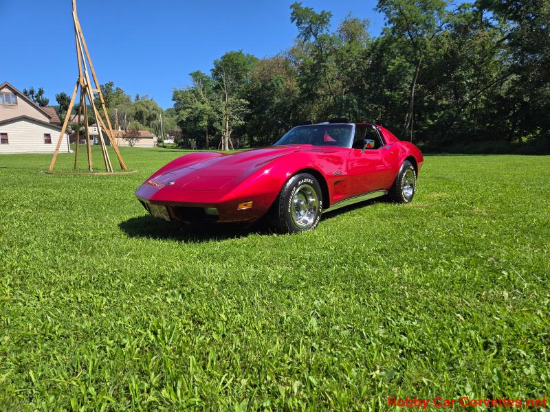 1974 Dark Red Chevy Corvette T-Top